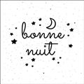 Picture of Bonne nuit _GroupedProduct_Square_Mini_ _GroupedProduct_Square_Unframed_Print_Only_
