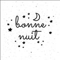 Picture of Bonne nuit _GroupedProduct_Square_Mini_ _GroupedProduct_Square_Unframed_Print_Only_