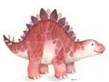 Picture of Red Dino _GroupedProduct_Rectangle_Landscape_Mini_ _GroupedProduct_Rectangle_Landscape_Unframed_Print_Only_
