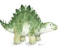 Picture of Bright Green Dino _GroupedProduct_Rectangle_Landscape_Mini_ _GroupedProduct_Rectangle_Landscape_Unframed_Print_Only_