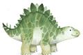 Picture of Bright Green Dino _GroupedProduct_Rectangle_Landscape_Mini_ _GroupedProduct_Rectangle_Landscape_Unframed_Print_Only_