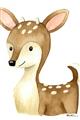 Picture of Woodland Deer _GroupedProduct_Rectangle_Portrait_Mini_ _GroupedProduct_Rectangle_Portrait_Unframed_Print_Only_