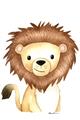 Picture of Nursery Lion _GroupedProduct_Rectangle_Portrait_Mini_ _GroupedProduct_Rectangle_Portrait_Unframed_Print_Only_