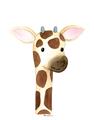 Picture of Nursery Giraffe _GroupedProduct_Rectangle_Portrait_Mini_ _GroupedProduct_Rectangle_Portrait_Unframed_Print_Only_