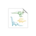 Picture of Geo Dinosaurs I _GroupedProduct_Square_Mini_ _GroupedProduct_Square_Unframed_Print_Only_