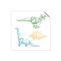 Picture of Geo Dinosaurs I _GroupedProduct_Square_Mini_ _GroupedProduct_Square_Unframed_Print_Only_