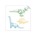 Picture of Geo Dinosaurs I _GroupedProduct_Square_Mini_ _GroupedProduct_Square_Unframed_Print_Only_