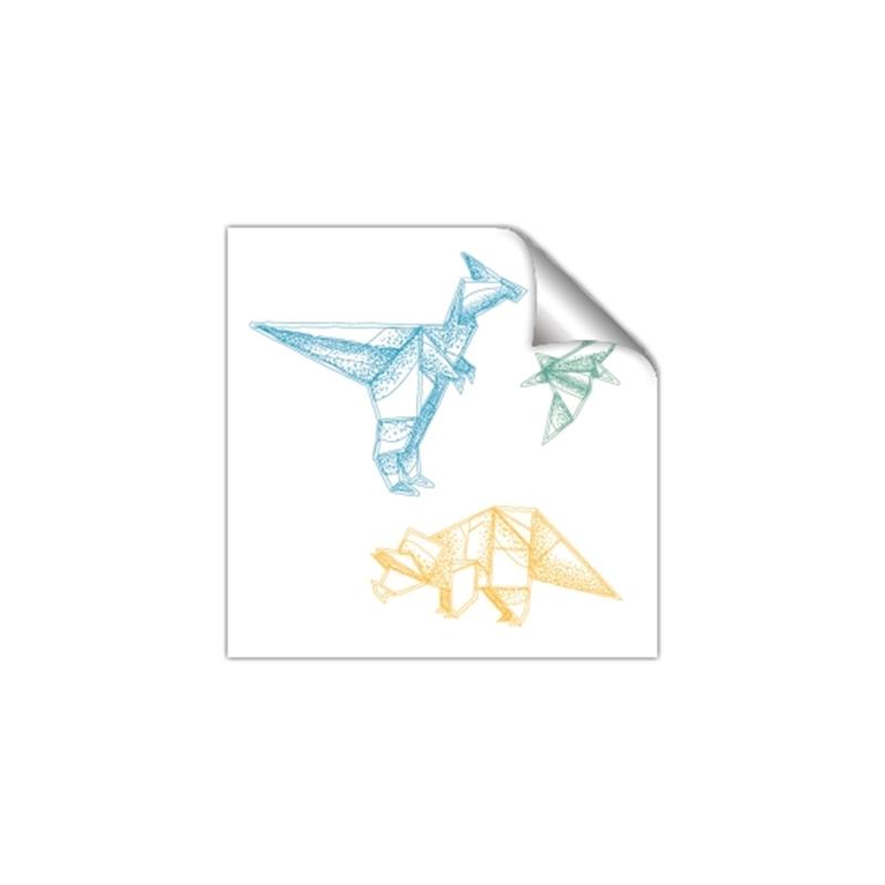 Picture of Geo Dinosaurs II _GroupedProduct_Square_Mini_ _GroupedProduct_Square_Unframed_Print_Only_