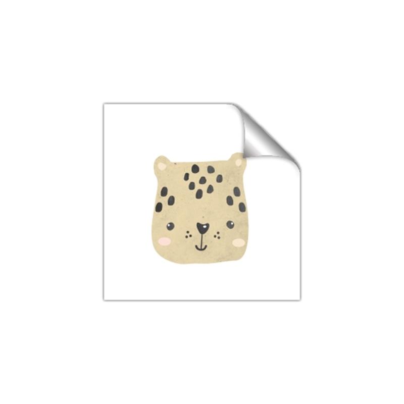 Picture of Cheetah Drawing _GroupedProduct_Square_Mini_ _GroupedProduct_Square_Unframed_Print_Only_