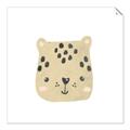 Picture of Cheetah Drawing _GroupedProduct_Square_Mini_ _GroupedProduct_Square_Unframed_Print_Only_