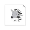 Picture of Zebra Drawing _GroupedProduct_Square_Mini_ _GroupedProduct_Square_Unframed_Print_Only_