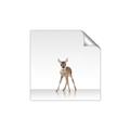 Picture of Singular Deer _GroupedProduct_Square_Mini_ _GroupedProduct_Square_Unframed_Print_Only_