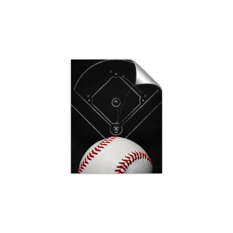 Picture of Baseball Game Plan _GroupedProduct_Rectangle_Portrait_Mini_ _GroupedProduct_Rectangle_Portrait_Unframed_Print_Only_