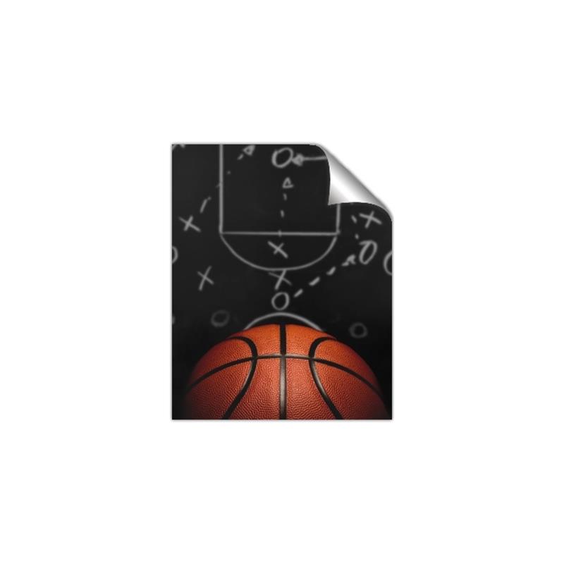 Picture of Basketball Game Plan _GroupedProduct_Rectangle_Portrait_Mini_ _GroupedProduct_Rectangle_Portrait_Unframed_Print_Only_