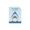 Picture of Stay Hungry Shark _GroupedProduct_Rectangle_Portrait_Mini_ _GroupedProduct_Rectangle_Portrait_Unframed_Print_Only_