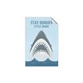 Picture of Stay Hungry Shark _GroupedProduct_Rectangle_Portrait_Mini_ _GroupedProduct_Rectangle_Portrait_Unframed_Print_Only_