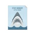Picture of Stay Hungry Shark _GroupedProduct_Rectangle_Portrait_Mini_ _GroupedProduct_Rectangle_Portrait_Unframed_Print_Only_