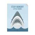 Picture of Stay Hungry Shark _GroupedProduct_Rectangle_Portrait_Mini_ _GroupedProduct_Rectangle_Portrait_Unframed_Print_Only_