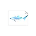 Picture of Blue Splash Shark III _GroupedProduct_Rectangle_Landscape_Mini_ _GroupedProduct_Rectangle_Landscape_Unframed_Print_Only_