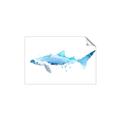 Picture of Blue Splash Shark III _GroupedProduct_Rectangle_Landscape_Mini_ _GroupedProduct_Rectangle_Landscape_Unframed_Print_Only_