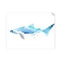 Picture of Blue Splash Shark III _GroupedProduct_Rectangle_Landscape_Mini_ _GroupedProduct_Rectangle_Landscape_Unframed_Print_Only_