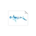 Picture of Blue Splash Shark IV _GroupedProduct_Rectangle_Landscape_Mini_ _GroupedProduct_Rectangle_Landscape_Unframed_Print_Only_