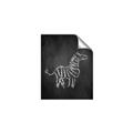 Picture of Chalk Zebra _GroupedProduct_Rectangle_Portrait_Mini_ _GroupedProduct_Rectangle_Portrait_Unframed_Print_Only_