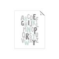 Picture of Mint Alphabet II _GroupedProduct_Rectangle_Portrait_Mini_ _GroupedProduct_Rectangle_Portrait_Unframed_Print_Only_