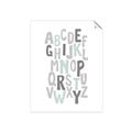 Picture of Mint Alphabet II _GroupedProduct_Rectangle_Portrait_Mini_ _GroupedProduct_Rectangle_Portrait_Unframed_Print_Only_