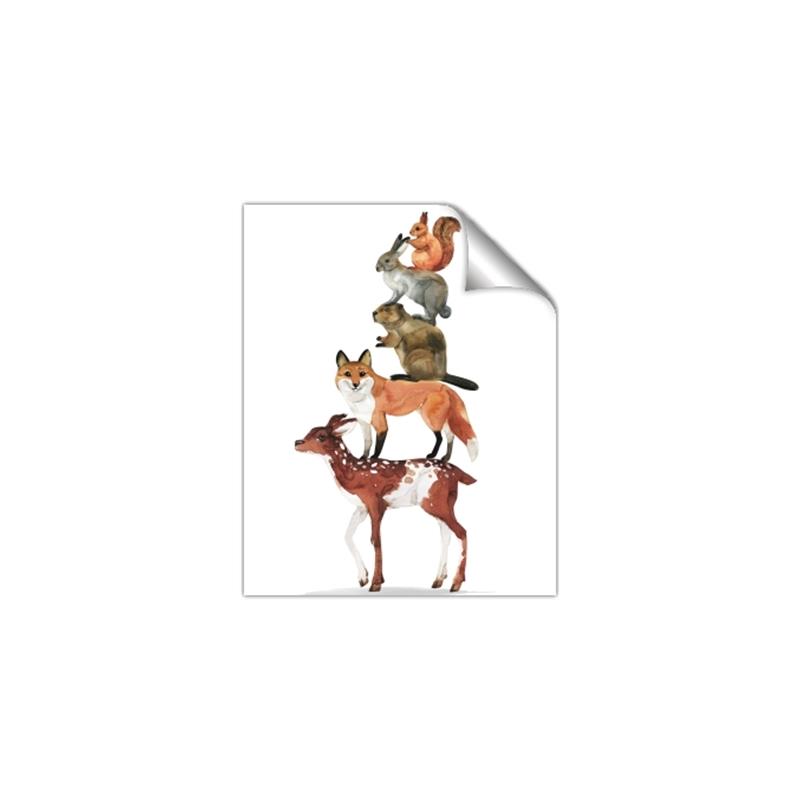 Picture of Stack Woodland _GroupedProduct_Rectangle_Portrait_Mini_ _GroupedProduct_Rectangle_Portrait_Unframed_Print_Only_
