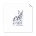 Picture of Baby Floral Bunny _GroupedProduct_Square_Mini_ _GroupedProduct_Square_Unframed_Print_Only_