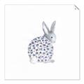 Picture of Baby Floral Bunny _GroupedProduct_Square_Mini_ _GroupedProduct_Square_Unframed_Print_Only_
