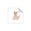 Picture of Baby Floral Fox _GroupedProduct_Square_Mini_ _GroupedProduct_Square_Unframed_Print_Only_