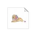 Picture of Baby Floral Lion _GroupedProduct_Square_Mini_ _GroupedProduct_Square_Unframed_Print_Only_