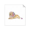 Picture of Baby Floral Lion _GroupedProduct_Square_Mini_ _GroupedProduct_Square_Unframed_Print_Only_