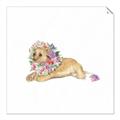 Picture of Baby Floral Lion _GroupedProduct_Square_Mini_ _GroupedProduct_Square_Unframed_Print_Only_