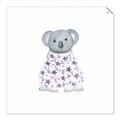 Picture of Baby Floral Koala _GroupedProduct_Square_Mini_ _GroupedProduct_Square_Unframed_Print_Only_