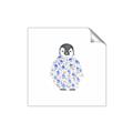 Picture of Baby Floral Penguin _GroupedProduct_Square_Mini_ _GroupedProduct_Square_Unframed_Print_Only_