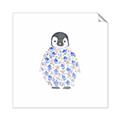 Picture of Baby Floral Penguin _GroupedProduct_Square_Mini_ _GroupedProduct_Square_Unframed_Print_Only_