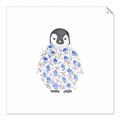 Picture of Baby Floral Penguin _GroupedProduct_Square_Mini_ _GroupedProduct_Square_Unframed_Print_Only_