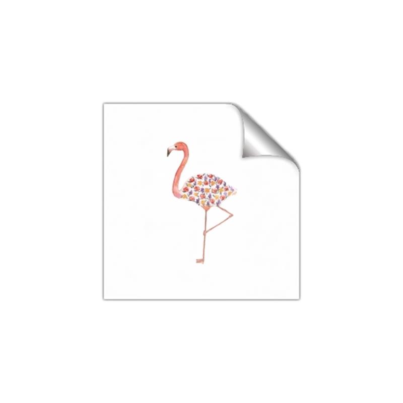 Picture of Baby Floral Flamingo  _GroupedProduct_Square_Mini_ _GroupedProduct_Square_Unframed_Print_Only_
