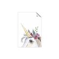 Picture of Flower Unicorn _GroupedProduct_Rectangle_Portrait_Mini_ _GroupedProduct_Rectangle_Portrait_Unframed_Print_Only_