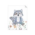 Picture of Cartoon Raccoon _GroupedProduct_Rectangle_Portrait_Mini_ _GroupedProduct_Rectangle_Portrait_Unframed_Print_Only_