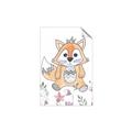 Picture of Cartoon Fox  _GroupedProduct_Rectangle_Portrait_Mini_ _GroupedProduct_Rectangle_Portrait_Unframed_Print_Only_