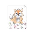 Picture of Cartoon Fox  _GroupedProduct_Rectangle_Portrait_Mini_ _GroupedProduct_Rectangle_Portrait_Unframed_Print_Only_