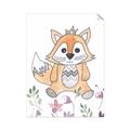 Picture of Cartoon Fox  _GroupedProduct_Rectangle_Portrait_Mini_ _GroupedProduct_Rectangle_Portrait_Unframed_Print_Only_