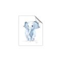 Picture of Baby Blue Elephant _GroupedProduct_Rectangle_Portrait_Mini_ _GroupedProduct_Rectangle_Portrait_Unframed_Print_Only_