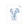 Picture of Baby Blue Elephant _GroupedProduct_Rectangle_Portrait_Mini_ _GroupedProduct_Rectangle_Portrait_Unframed_Print_Only_