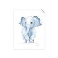 Picture of Baby Blue Elephant _GroupedProduct_Rectangle_Portrait_Mini_ _GroupedProduct_Rectangle_Portrait_Unframed_Print_Only_