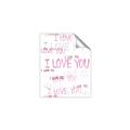Picture of I love you  _GroupedProduct_Rectangle_Portrait_Mini_ _GroupedProduct_Rectangle_Portrait_Unframed_Print_Only_